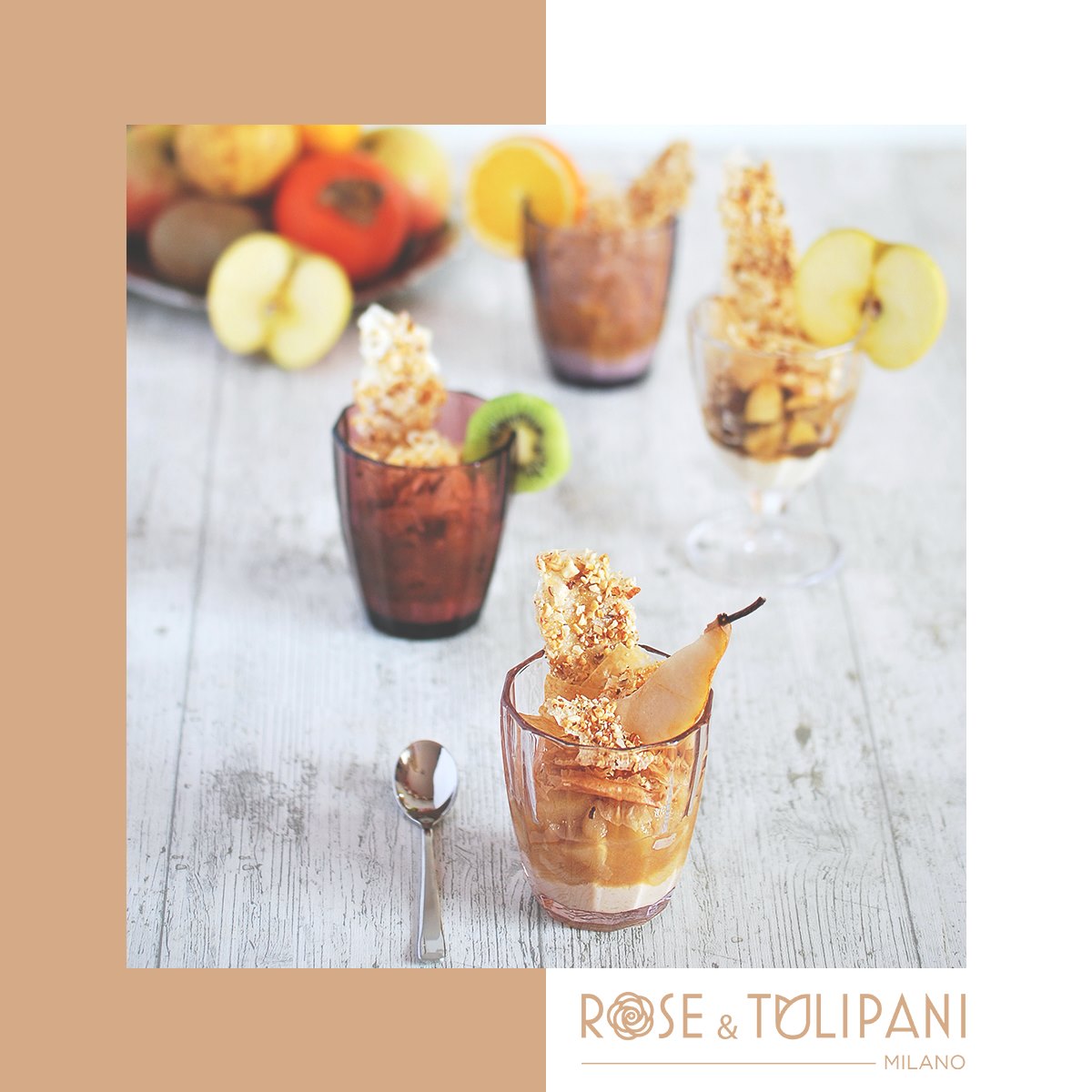 Confezione 6 bicchieri in vetro ambra cc 320 - Ø 8,5 - h 10 cm. Lavabili in lavastoviglie. In negozio e online su tuttochic.it