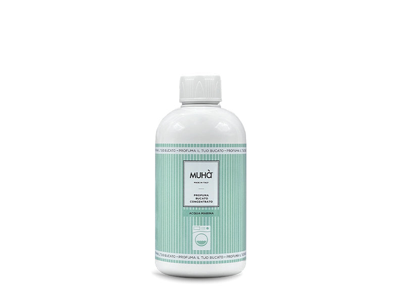 Prodotto profuma bucato concentrato da 400 ml che dona ai tuoi capi un profumo persistente e duraturo nel tempo. Non contiene parabeni. fragranza ACQUA MARINA Essenza fresca, agrumata e frizzante che esprime ottimismo e felicità avvolta da note fiorite di gelsomino, orchidea, ecc. In negozio e online su tuttochic.it