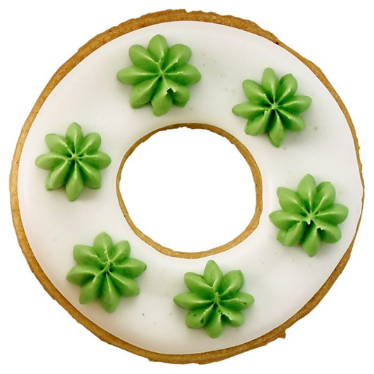 Bocchetta N. 102 di design per sac a poche realizzato in un unico pezzo in acciaio inox, ideale per creare decorazioni artistiche su cupcake, crostate e pasticcini. Dimensioni: 3,0 x 3,0 x 4,1 cm, foro di uscita Ø 17 mm. In negozio e online su tuttochic.it