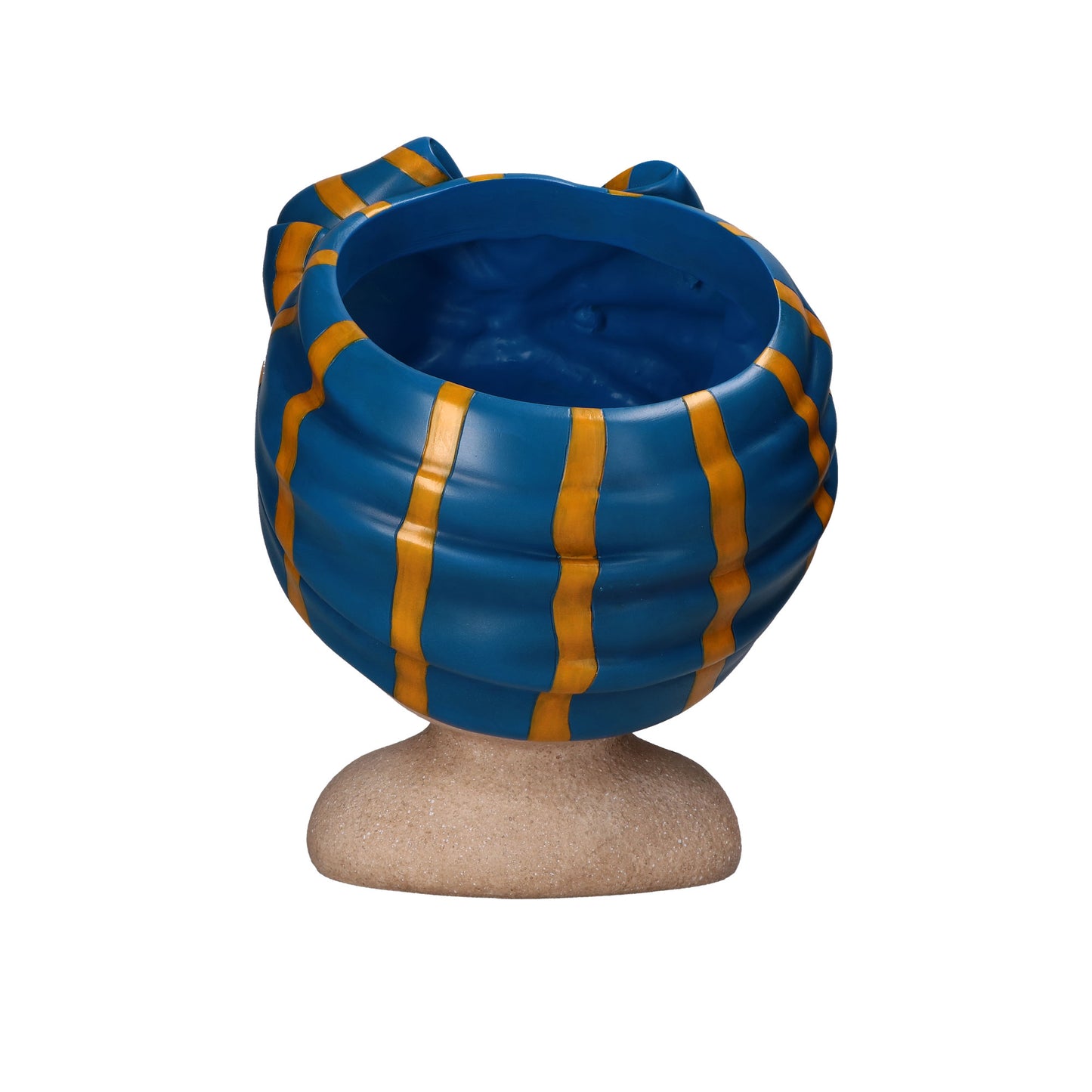 Cachepot in resina con turbante decorato di colore blu. Dimensioni: cm 20 x 19 x 34 h. CON… TURBANTE BELLEZZA Ad occhi aperti le vedi, ad occhi chiusi le sogni. Le donne del Sud America hanno una conturbante bellezza. Femminili cachepot da collezione, omaggio a Carmen Miranda. In negozio e online su tuttochic.it