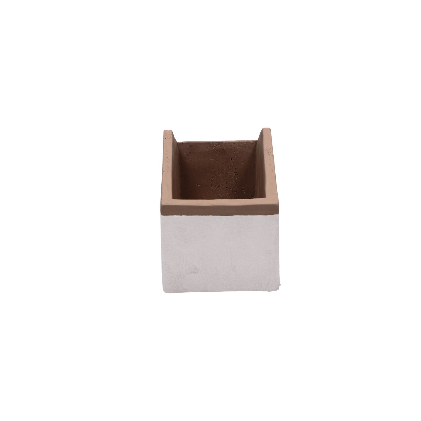 Cachepot a forma di casetta in resina cementizia decorata. Dimensioni: cm 24 x 10 x 12 h. In negozio e online su tuttochic.it