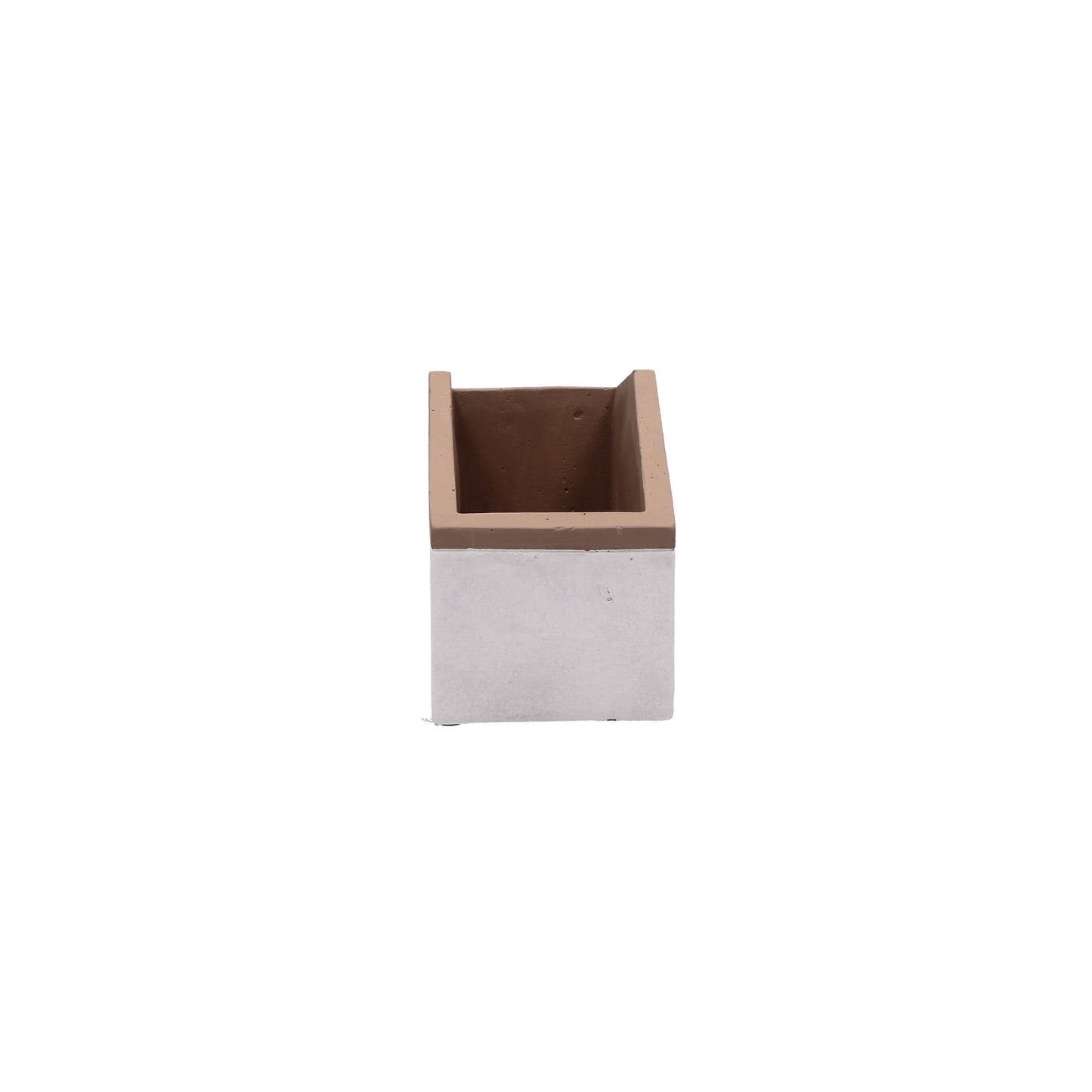 Cachepot a forma di casetta in resina cementizia decorata. Dimensioni: cm 20 x 8 x 10 h. In negozio e online su tuttochic.it