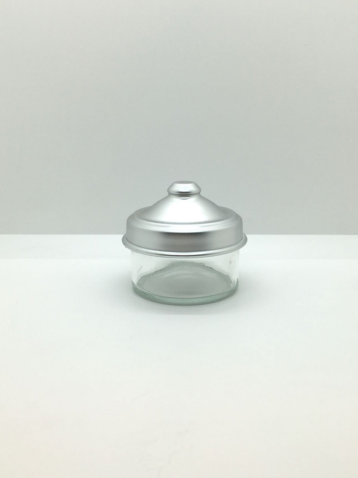 Barattolo vetro con coperchio in alluminio, Kriptonite