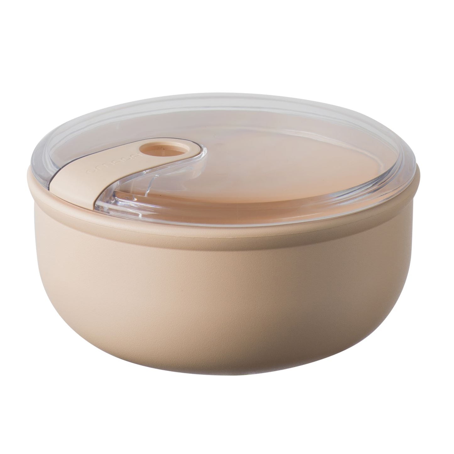Contenitore ermetico tondo per alimenti con coperchio trasparente, innovativo e brevettato, ideale per la preparazione, la presentazione, il trasporto e la conservazione dei cibi. Utilizzabile in frigo e in forno a microonde. Dimensioni: 15,7 x 15,7 x H 8,2 cm Capacità: 1,8 litri. In negozio e online su tuttochic.it