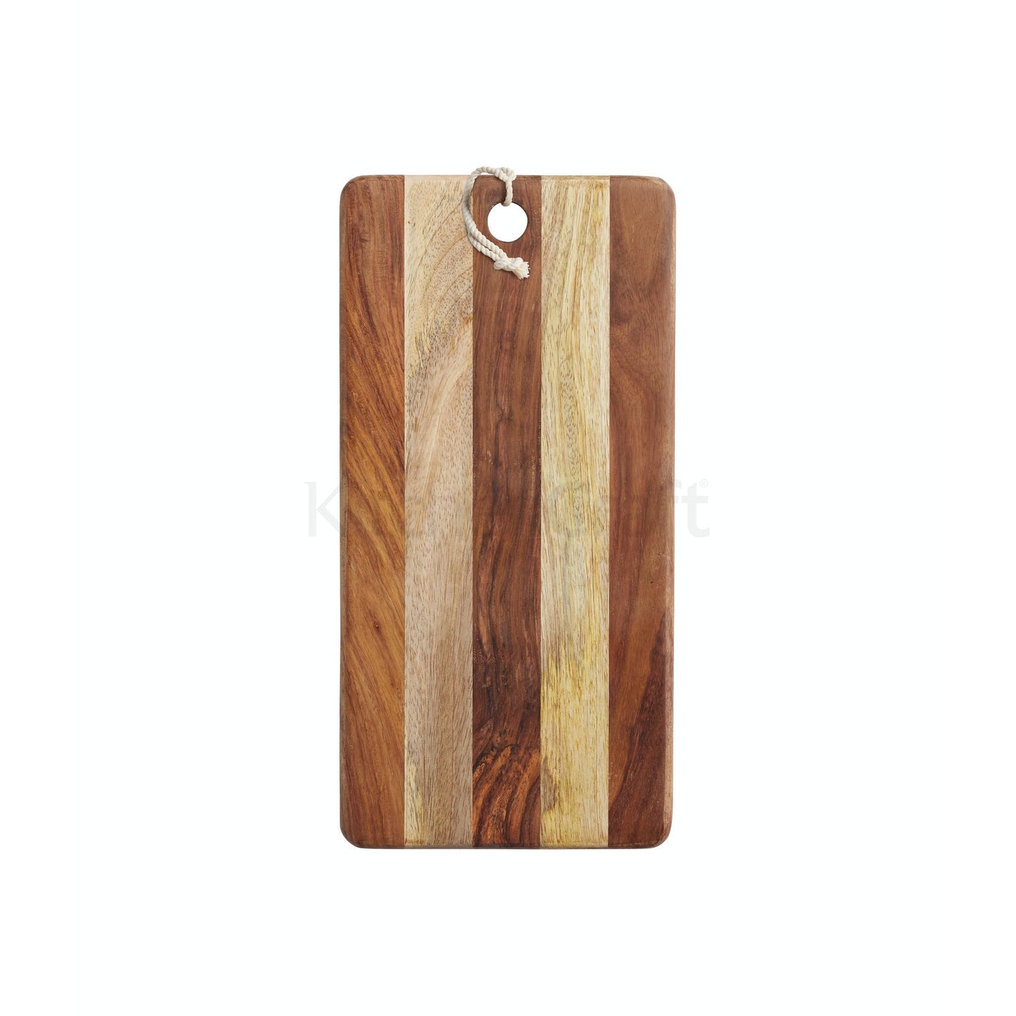 Tagliere in legno di acacia e mango cm. 38x19.