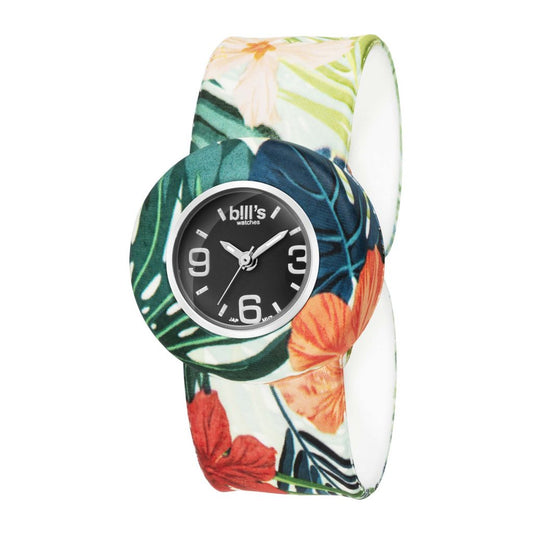 Per grandi e piccini, questo orologio impermeabile con un diametro di 24 mm fa appello ai polsi delle mamme così come a quelli dei loro bambini. I suoi braccialetti intercambiabili portano a un numero infinito di combinazioni. In negozio e online su tuttochic.it