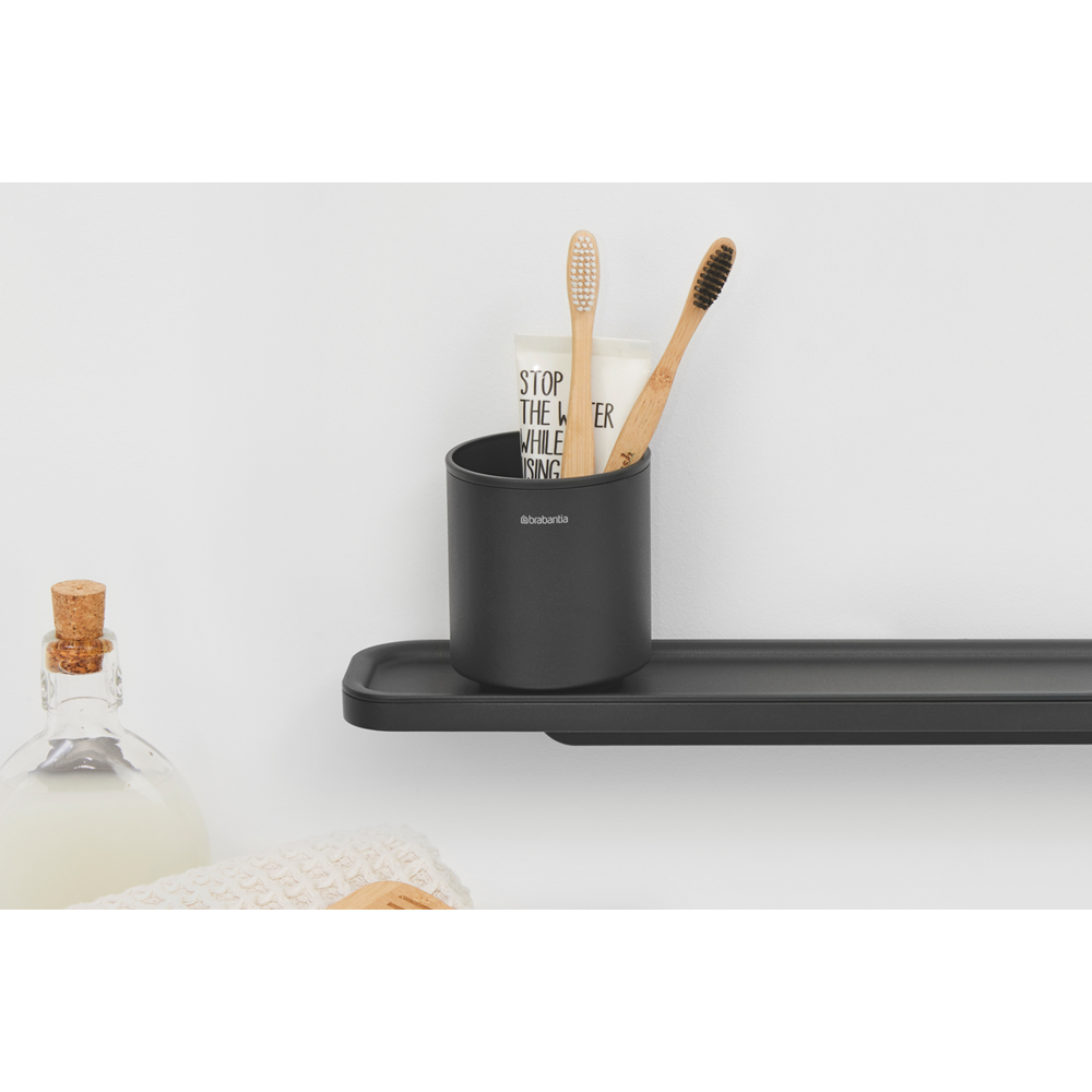 Porta spazzolini MindSet grigio scuro
