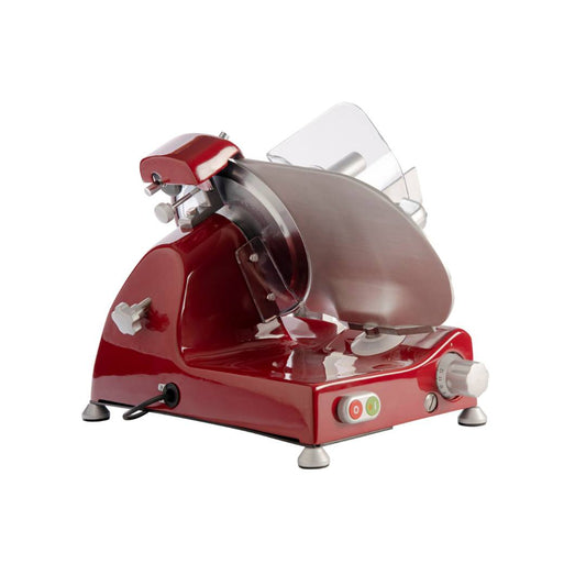 Pur essendo di dimensioni ridotte, adatte ad un uso casalingo, l’affettatrice FAC ha i vantaggi e l’accuratezza di costruzione delle affettatrici professionali. Costruita in lega di alluminio trattata anodicamente, facile da pulire. Dimensioni: cm 40 x 58 x 34 h Peso: Kg 13,5. In negozio e online su tuttochic.it