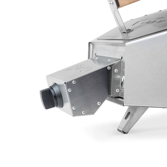 Accessorio/Bruciatore a gas in grado di convertire il forno Ooni Karu in energia a gas. Facile e rapido da utilizzare, basta collegare il bruciatore sul retro del forno e accendere il gas. • Materiale: acciaio inossidabile • Regolatore escluso • Dimensioni: 28 x 29 x 17 cm • Peso: 1,8 kg