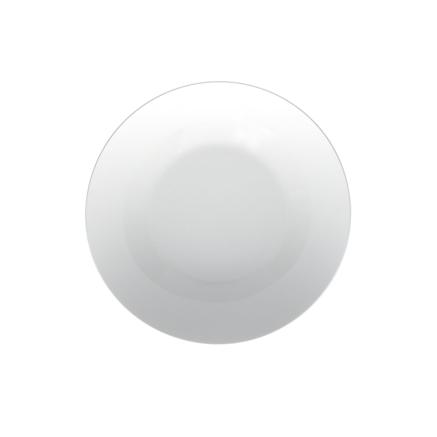 Set di 6 piatti fondi in porcellana di colore bianco diametro cm 20. Lavabile in lavastoviglie Utilizzabile in microonde Utilizzabile in forno tradizionale. In negozio e online su tuttochic.it