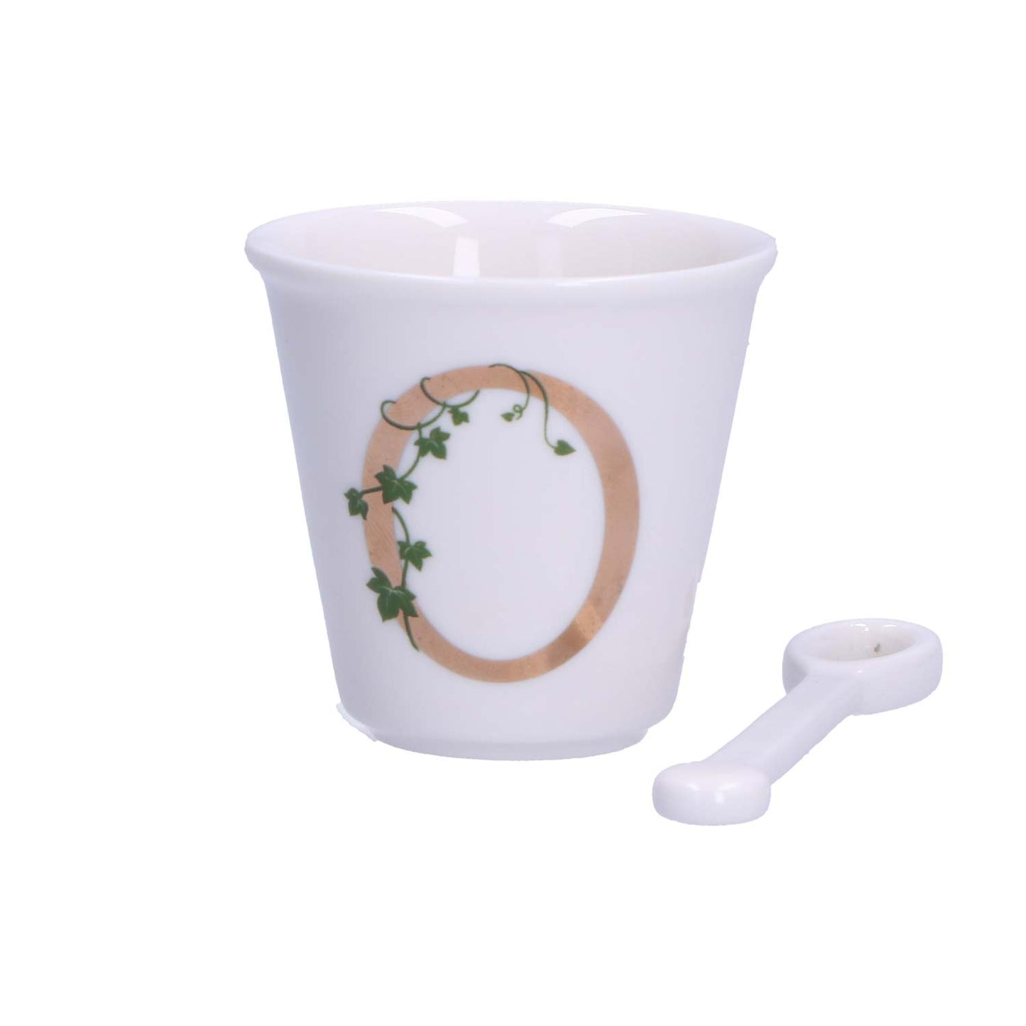 Unico Bicchierino con iniziale e cucchiaino