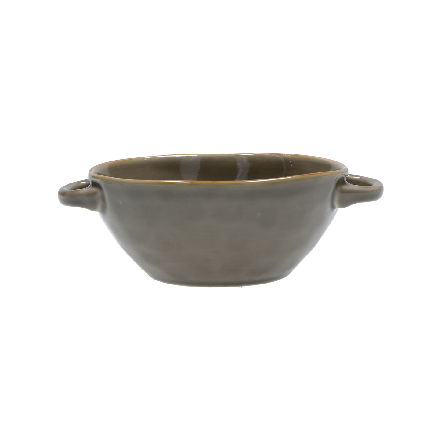 Ciotola per zuppa di colore grigio tortora della linea Concerto. L’apparecchiatura è bellissima tono su tono o nei diversi abbinamenti di colore. In Stoneware Dimensioni: cm 19,5 x 15 x h 6,5 - Capacità: 600 cc. Utilizzabile in lavastoviglie e microonde. Non in forno tradizionale. In negozio e online su tuttochic.it
