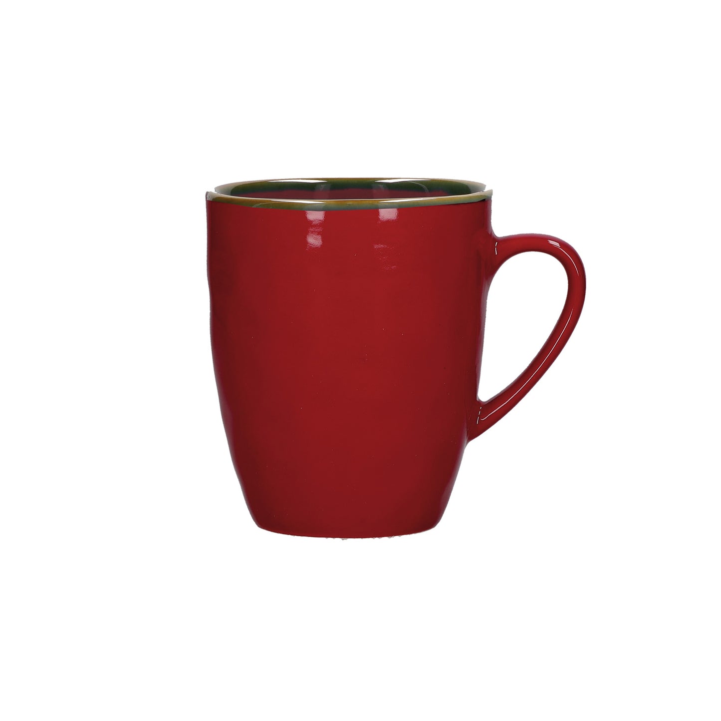 Mug in porcellana. Colori e forme moderne si mescolano con armonia ed elementi della tradizione. Dimensioni: 430 cc Materiale: Stoneware. Lavabile in lavastoviglie. Utilizzabile in microonde. In negozio e online su tuttochic.it