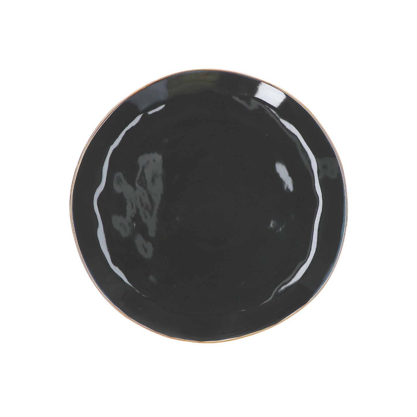 Piatto piano di colore nero della linea Concerto. L’apparecchiatura è bellissima tono su tono o nei diversi abbinamenti di colore. Materiale: Stoneware Dimensioni: Ø 27 cm Lavabile in lavastoviglie Utilizzabile in microonde Non Utilizzabile in forno tradizionale. In negozio e online su tuttochic.it