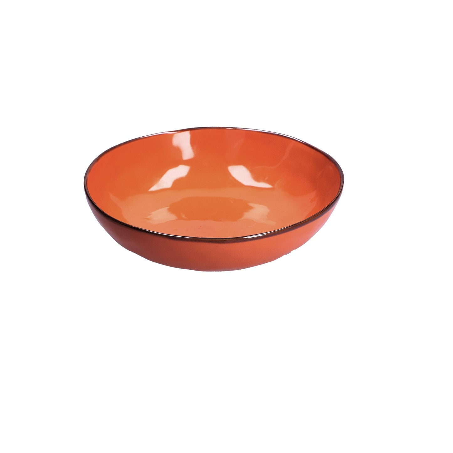 Piatto fondo di colore arancione della linea Concerto. L’apparecchiatura è bellissima tono su tono o nei diversi abbinamenti di colore. Materiale: Stoneware Dimensioni: Ø 21 cm Lavabile in lavastoviglie Utilizzabile in microonde Non Utilizzabile in forno tradizionale. In negozio e online su tuttochic.it