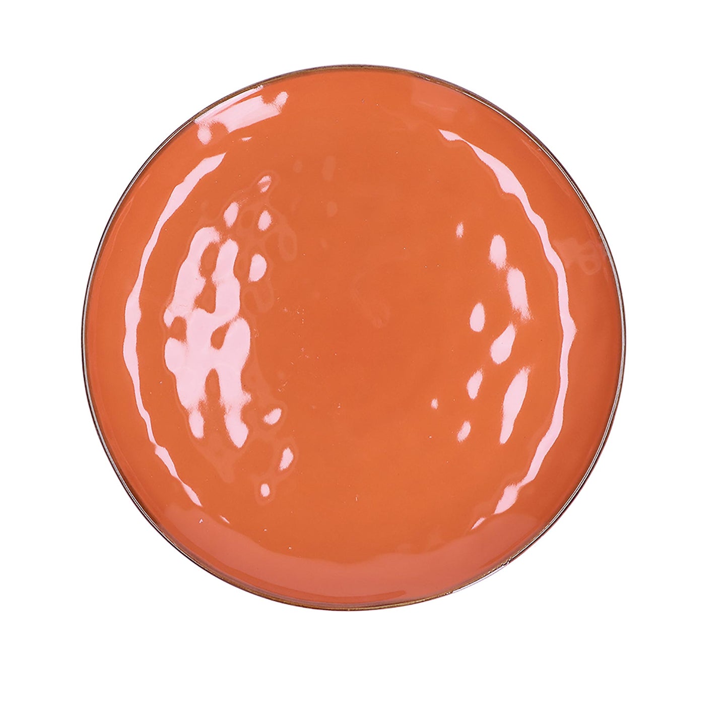 Piatto/Vassoio in porcellana di colore arancione. Colori e forme moderne si mescolano con armonia ed elementi della tradizione. Dimensioni: Ø 32 cm Stoneware. Lavabile in lavastoviglie. Utilizzabile in microonde. Non Utilizzabile in forno tradizionale. In negozio e online su tuttochic.it