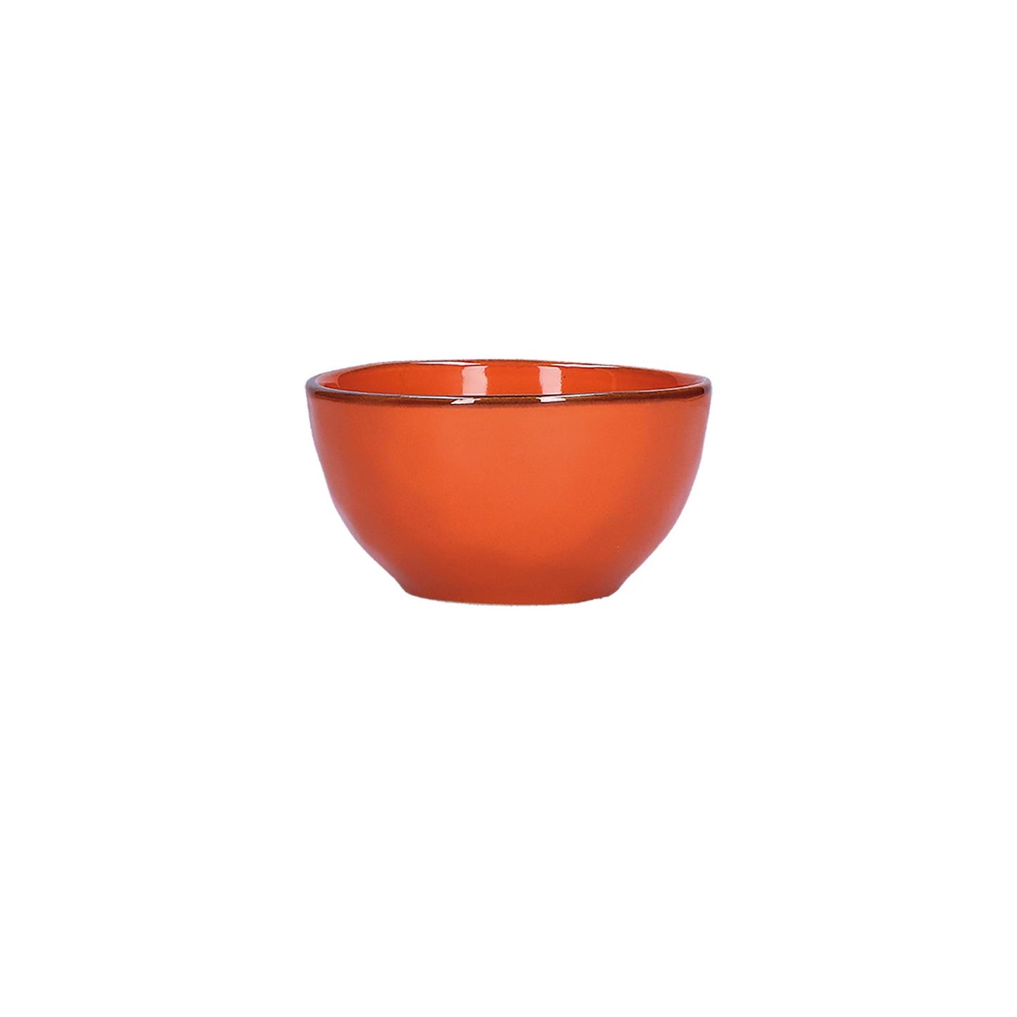 Coppetta in porcellana di colore arancione. Colori e forme moderne si mescolano con armonia ed elementi della tradizione. Dimensioni: cm Ø 11 x 6 h Materiali: Stoneware Lavabile in lavastoviglie Utilizzabile in microonde. Non Utilizzabile in forno tradizionale. In negozio e online su tuttochic.it