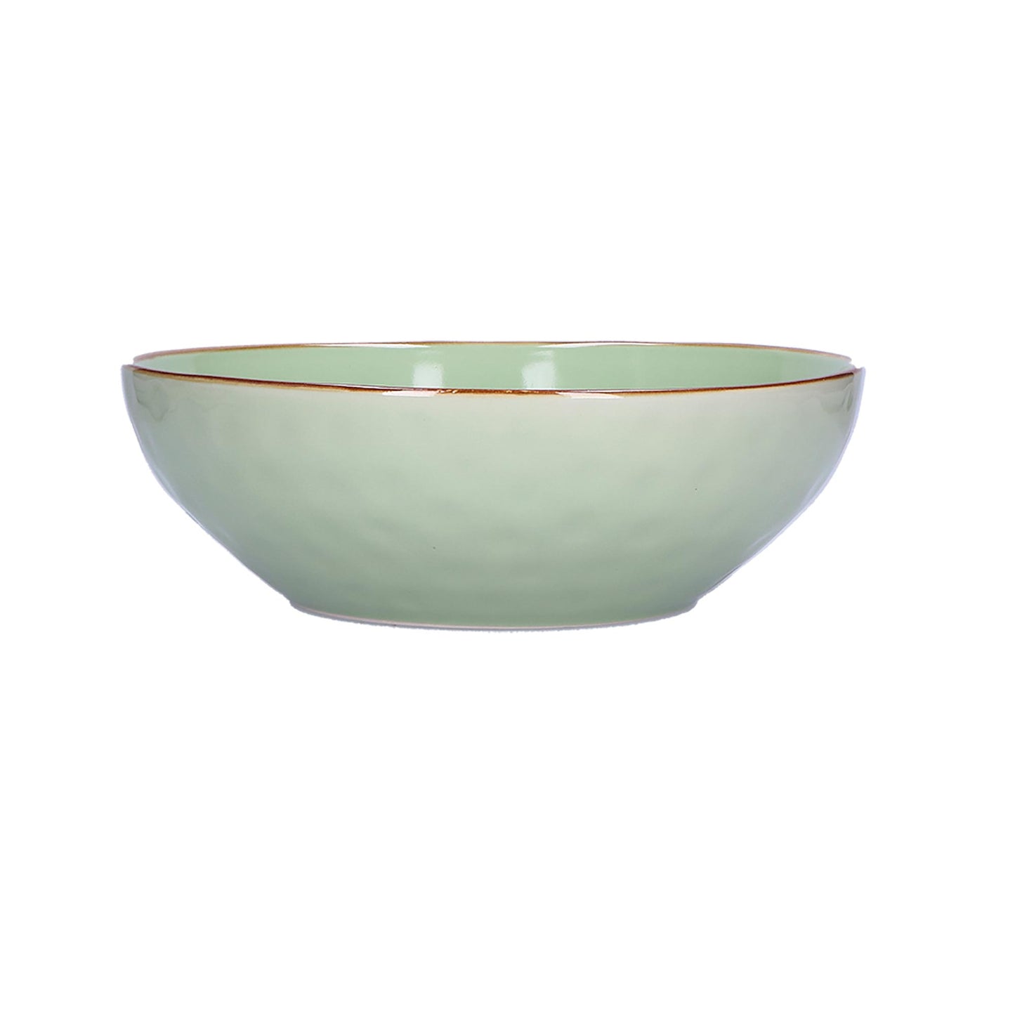 Insalatiera in porcellana di colore tè verde. Colori e forme moderne si mescolano con armonia ed elementi della tradizione. Dimensioni: cm Ø 26 x 9 h Materiali: Stoneware Lavabile in lavastoviglie Utilizzabile in microonde Non Utilizzabile in forno tradizionale. In negozio e online su tuttochic.it