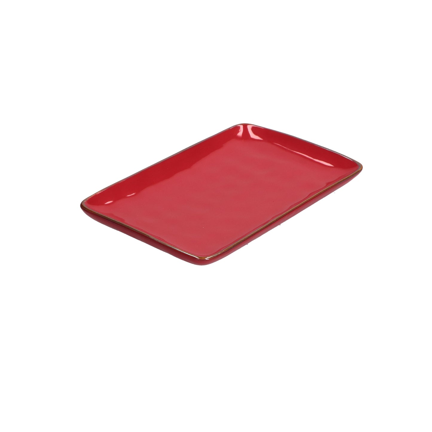 Vassoietto in porcellana di colore rosso corallo. Colori e forme moderne si mescolano con armonia ed elementi della tradizione. Dimensioni: cm 20 x 13. In negozio e online su tuttochic.it