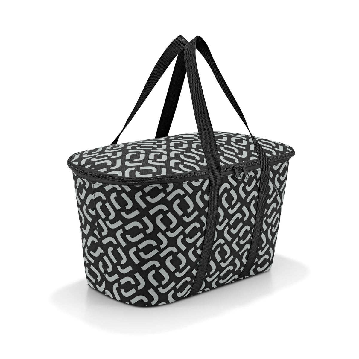 La borsa frigo Coolerbag Signature Black è fatta su misura per funzionare come borsa per il trasporto, cestino della spesa, di colore a fantasia bianco e nero. Caratteristiche Dimensioni (L x A x P in cm): 44,5 x 24,5 x 25 Volume: 20 lt. L'isolamento molto spesso offre eccellenti prestazioni di raffreddamento.
