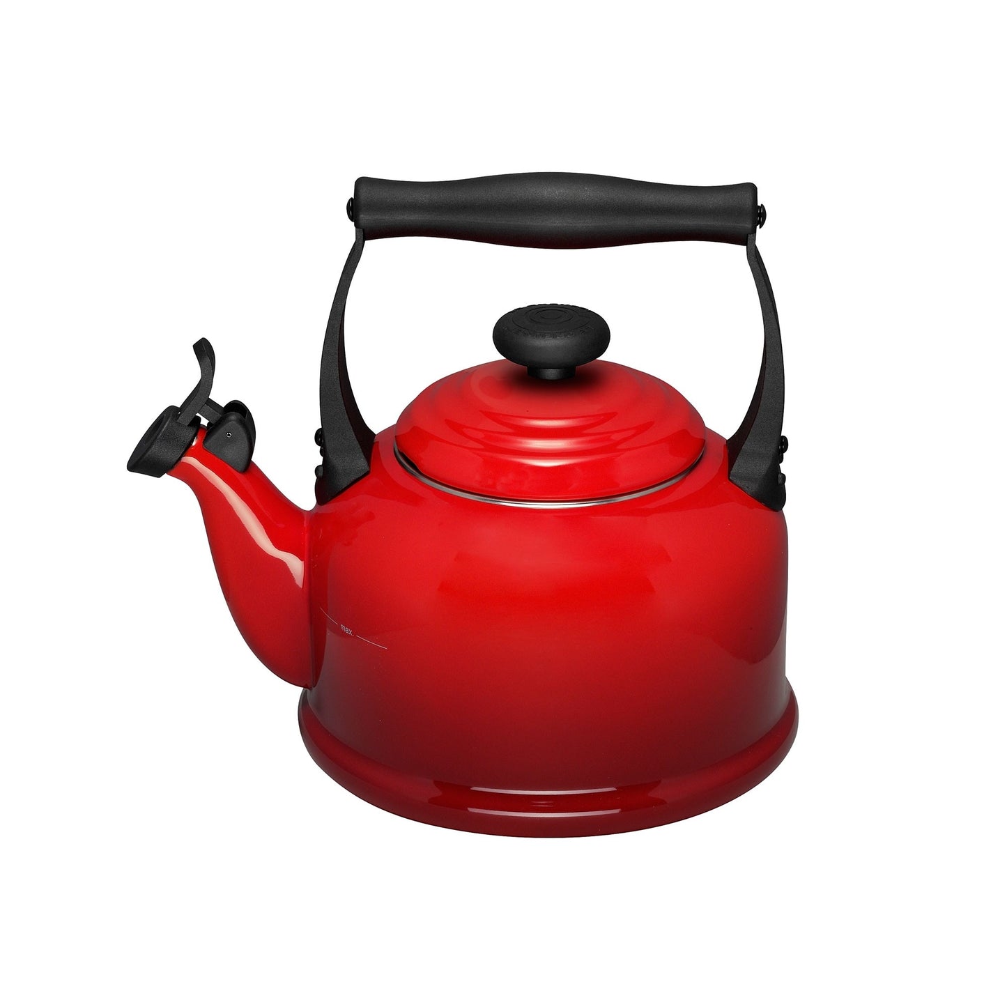 classico bollitore che fischia quando l’acqua è pronta. Il fondo robusto adatto all’induzione, riscalda rapidamente l’acqua mentre il manico ergonomico, resistente al calore ti consente di versarla facilmente e in sicurezza.