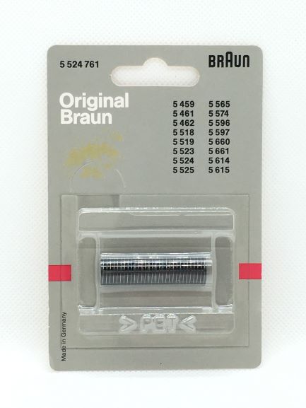 Blocco coltelli 5524761 per rasoi Braun adatto ai seguenti modelli: 5459-5461-5462-5518-5519-5523-5524-5525-5565-5574-5596-5597-5660-5661-5614-5615 Braun Pocket -Braun Pocket de luxe -Braun Pocket traveller -Braun Pocket RC -Braun Pocket Twist 350 -Braun Pocket twist plus 370/375 - Braun 1000 series - Braun 2000 series