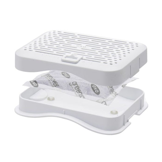 Frutta e verdura emettono naturalmente gas etilene, che causa il deterioramento prematuro. I filtri a carbone potenziati e atossici di GreenSaver aiutano a mantenere i prodotti freschi assorbendo il gas etilene. Ogni filtro dura 90 giorni, offrendoti un anno di freschezza da una confezione da 4 pz. tuttochic.it