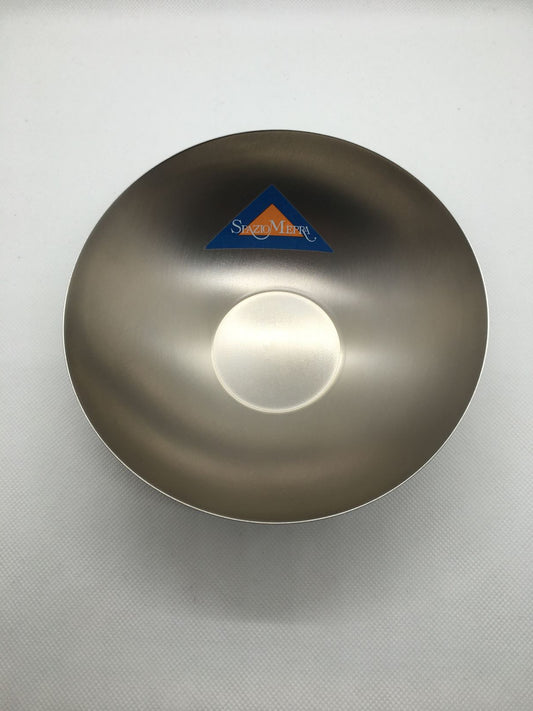 Ciotolina in acciaio inox 18/10 satinato. Dimensioni: diametro cm 15