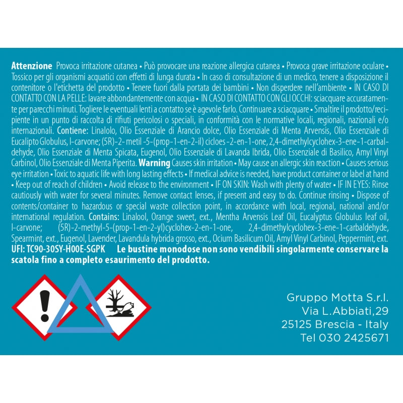 SEMI NATURALI PROFUMATI Usando l’aspirapolvere potrai profumare piacevolmente i tuoi ambienti. SEMI NATURALI • SENZA SILICONI• SENZA PARABENILA CONFEZIONE CONTIENE 5 BUSTINE. Fragranza Menta e Sandalo Essenza che diffonde nell’ambiente una sensazione di aria fresca e pulita. In negozio e online su tuttochic.it