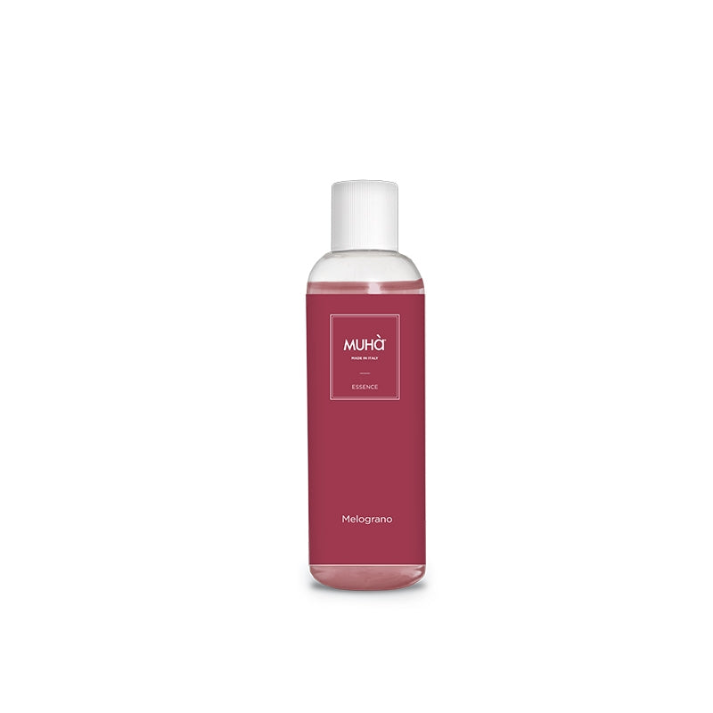 Ricarica per profumatore d'ambiente 400 ml Info sulla fragranza Melograno L’intenso profumo dell’arancio si alterna alla delicata fragranza di pesca ed al fresco sentore del melone. In negozio e online su tuttochic.it