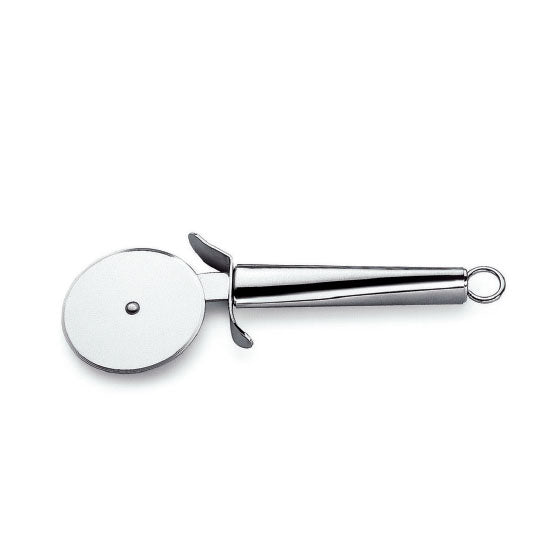 Rotella tagliapizza in acciaio inox. Professionali, maneggevoli e pratici, un aiuto ideale in cucina, sono adatti per la preparazione di tutte le ricette. In negozio e online su tuttochic.it