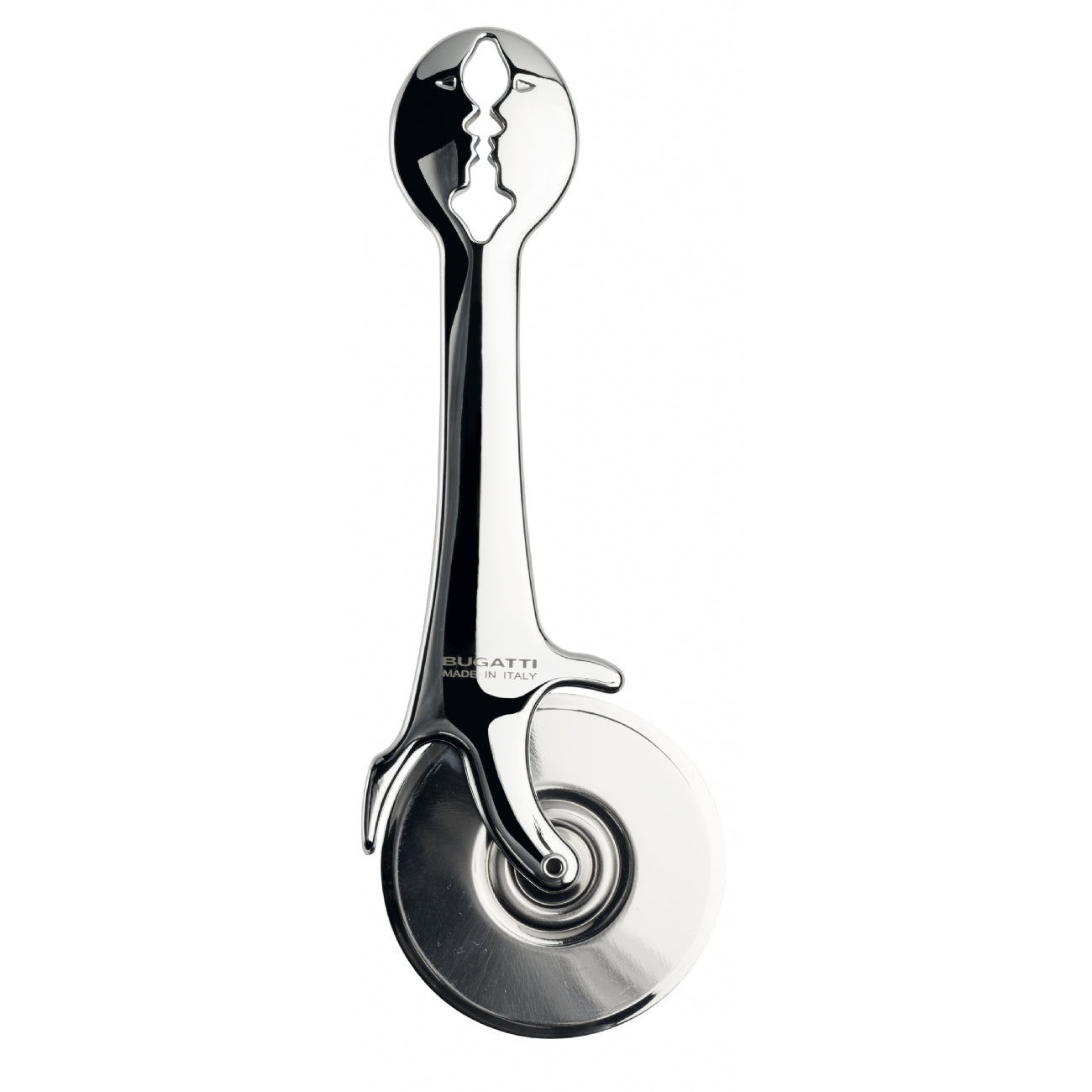 Tagliapizza in acciaio inox e zama cromata: per ricordare un momento speciale e renderlo unico, ma anche per conferire prestigio ad un semplice gesto quotidiano. Si consiglia di lavare a mano. In negozio e online su tuttochic.it