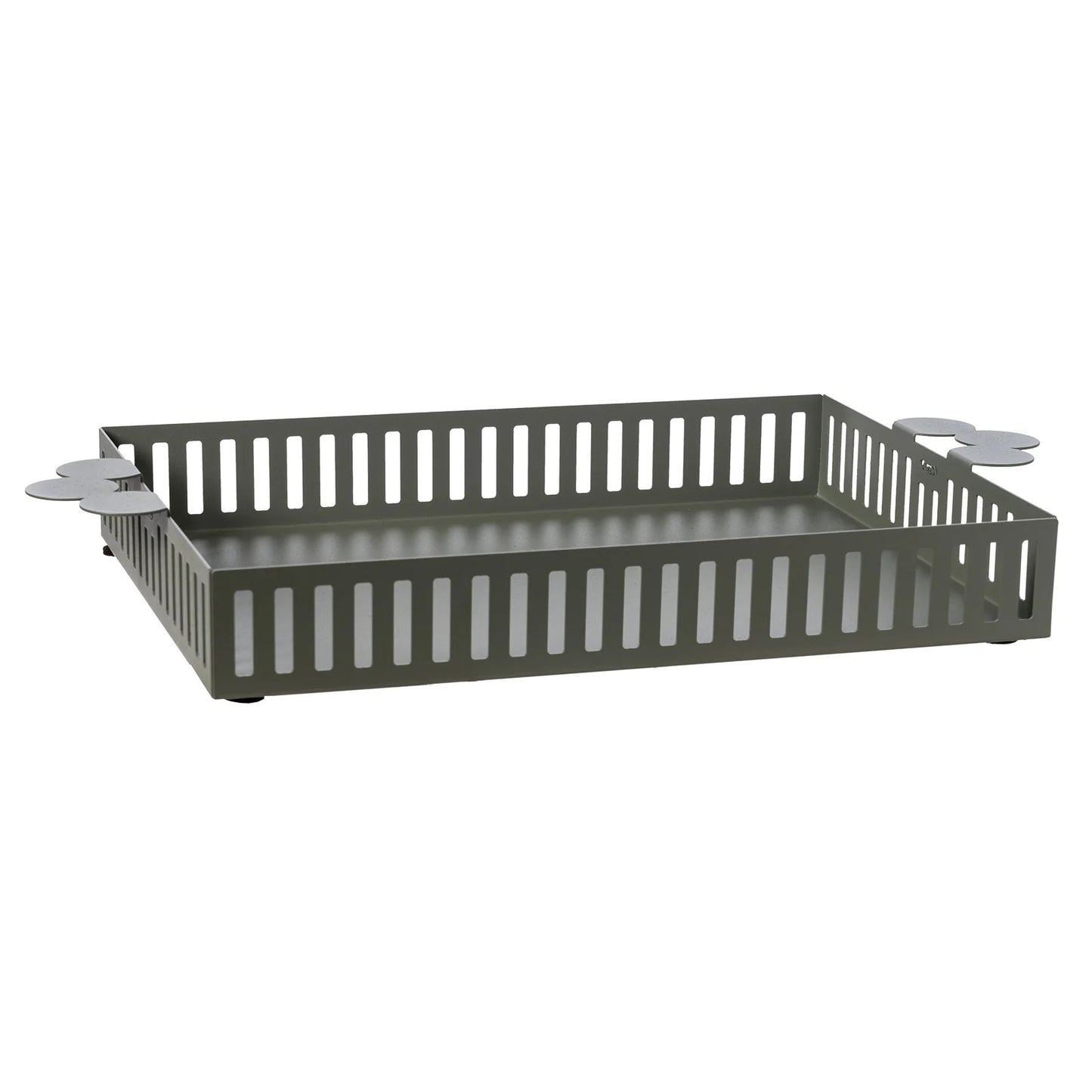 Il vassoio grande Old è realizzato in metallo colorato e adornato con eleganti maniglie laterali, conferendo un tocco di raffinatezza tipico della collezione Old. Dimensioni: 31 x 34,5 x 6 H cm Prodotto in Italia. In negozio e online su tuttochic.it