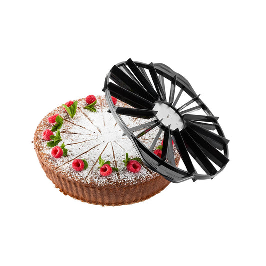Tagliatorta Gefu DIVIDO per 14 o 16 fette – Ø 26,5 cm – con manici ergonomici – plastica e acciaio inox