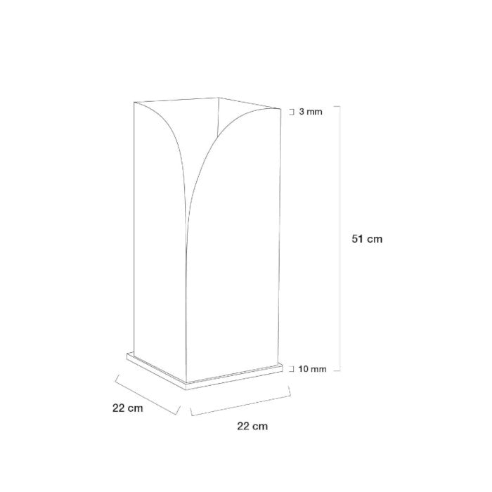 Portaombrelli Vesta Home trasparente