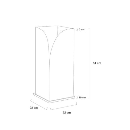 Portaombrelli Vesta Home trasparente
