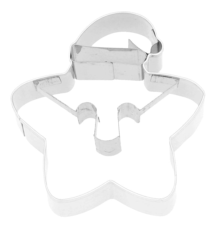 Tagliabiscotti stella di Natale in acciaio inox 6,5 cm Birkmann