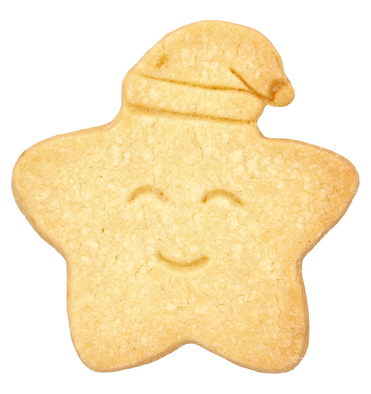 Tagliabiscotti stella di Natale in acciaio inox 6,5 cm Birkmann