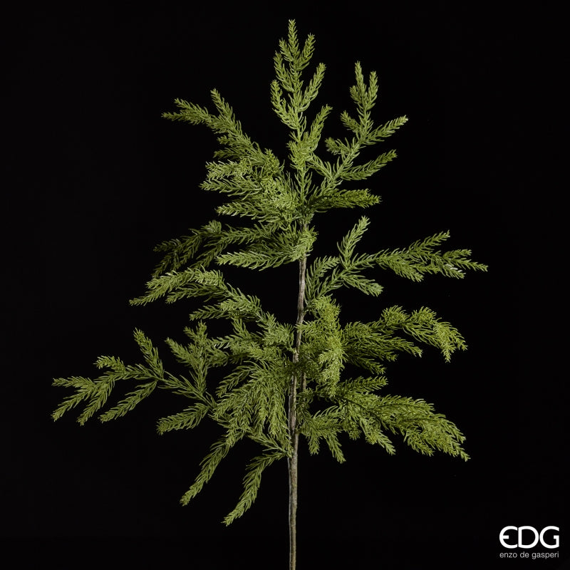 Aggiungi un tocco di natura alle tue composizioni floreali e natalizie con il ramo Cryptomeria artificiale (Cedro giapponese). Il ramo offre un aspetto realistico e senza manutenzione, perfetto per decorare ogni spazio con eleganza e stile. Dimensioni: lungo cm 84. In negozio e online su tuttochic.it