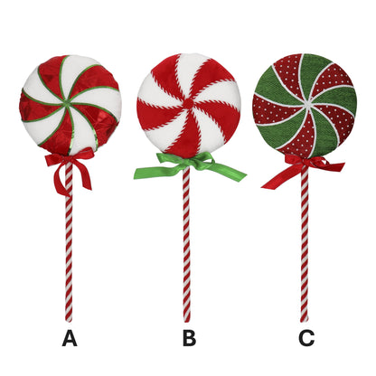 Lollipop Decorazione natalizia colorata a tema Candy Christmas