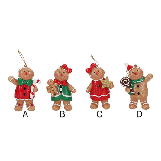 ornamento Pan di Zenzero per albero di Natale