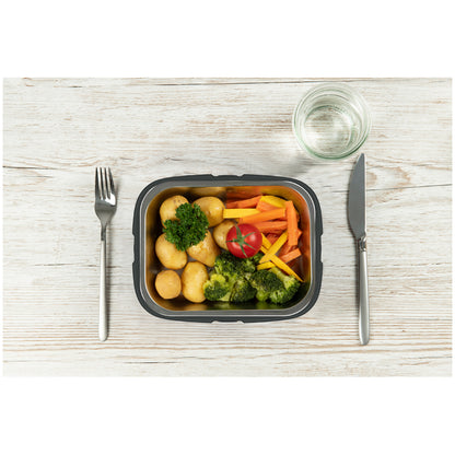 Riscaldare, cucinare, mantenere al caldo: il lunchbox riscaldante ed alimentato a batteria HeatsBox Go riscalda, grazie al riscaldamento speciale del fondo, i vostri piatti in soli 15-25 minuti. In negozio e online su tuttochic.it