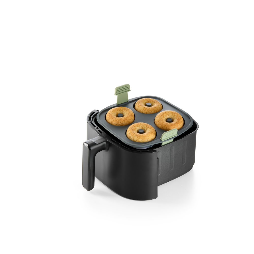Stampo ciambelle in silicone platinico per friggitrice ad aria Lekuè