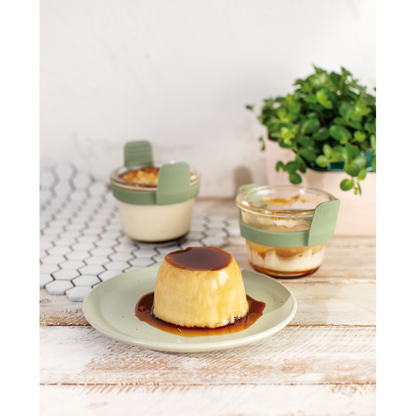 Set 4 coppette in vetro Lekuè per porzioni singole in friggitrice ad aria