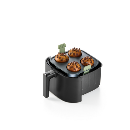 Stampo muffin silicone platinico Lekuè per friggitrice ad aria 5L