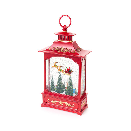 Carillon lanterna con neve e LED – La Giostra di Amelie

