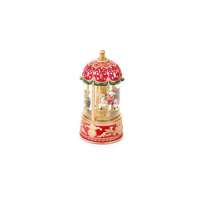 Carillon giostra con neve e luci – La Giostra di Amelie

