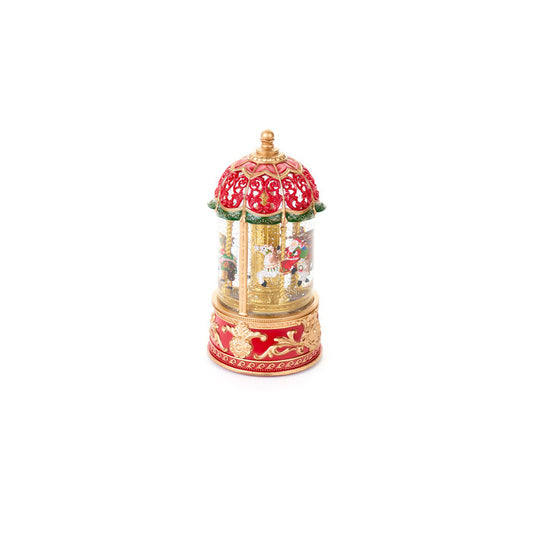 Carillon giostra con neve e luci – La Giostra di Amelie

