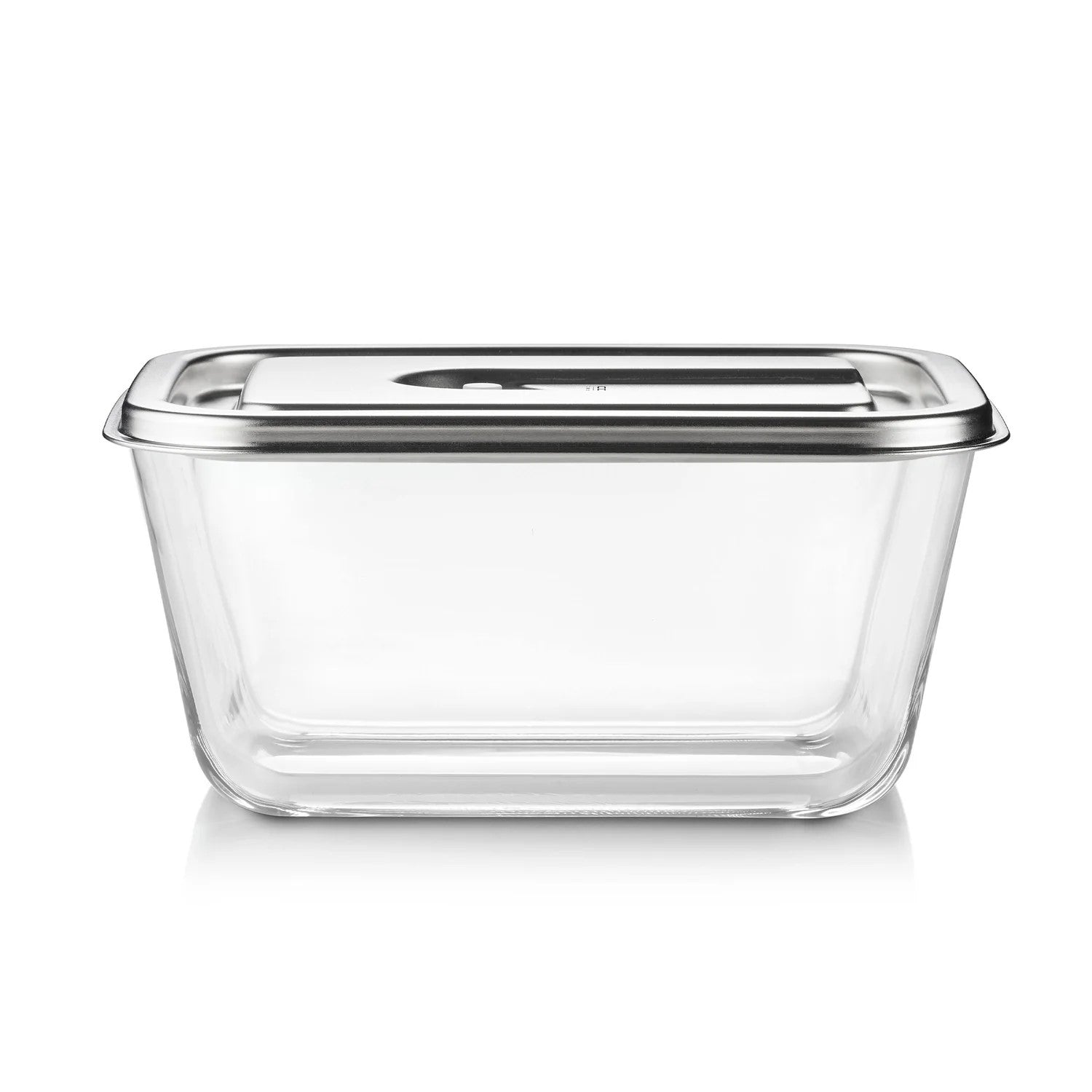 Contenitore VacuBoxx XL Caso Design in vetro borosilicato e acciaio inox