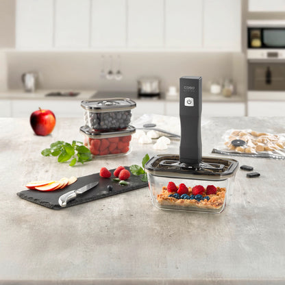 set sottovuoto onetouch eco caso design pompa cordless contenitori vetro